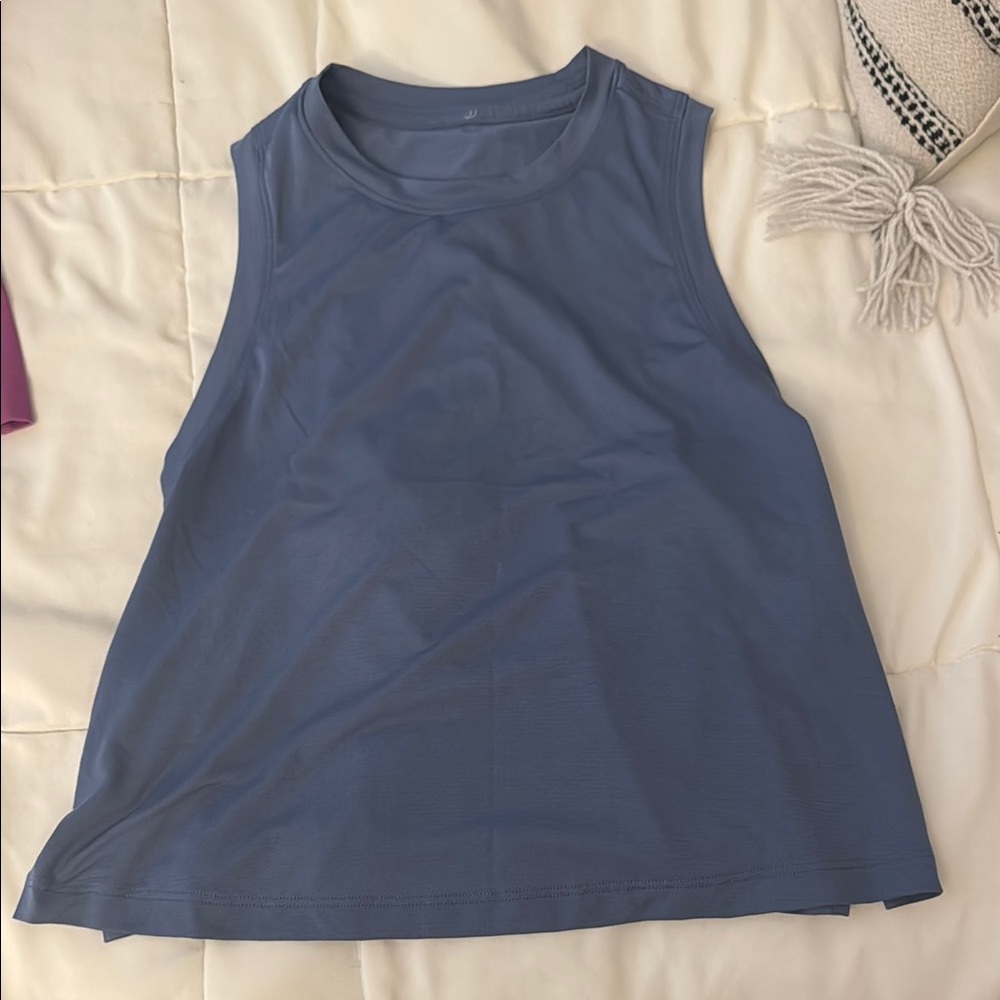 Lululemon Blue Racerback Sleeveless Women's Top size 6